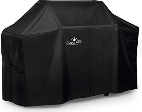 Napoleon Grill Cover for PRO 665 - Black, Water Resistant, UV Protected, Air Vents, Hook and Loop Closure, Hanging Loops, Adjustable Buckled Straps - Image 2