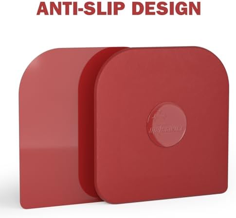Pan Scraper, 5 Pcs Pot & Dish Scraper Plastic, Sturdy Scraper Kitchen Tool - Image 2