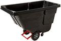 Rubbermaid Commercial Products Tilt Truck, 1/2 Cu Yd, 1250lbs Cap, Black by RubbermaidCommercialProducts