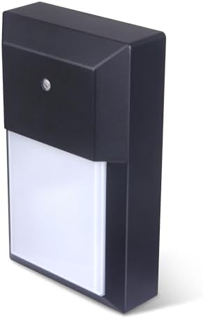 LIT-PaTH Outdoor Wall Light Fixture, Aluminum, LED 3000K, Black, 1 Pack - Image 6