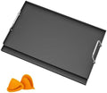 25"x16" Carbon Steel Griddle for Gas Grill w/Nano-Ceramic Nonstick Coating by Grilleroy