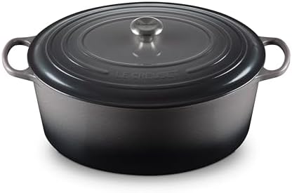 Le Creuset Enameled Cast Iron Oval Dutch Oven, 15.5 qt., Oyster by Unknown