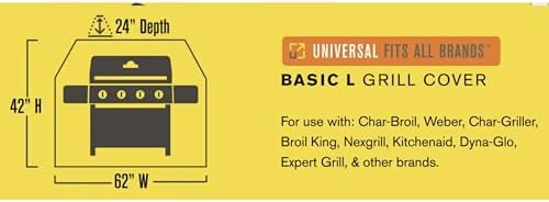 Char-Broil 3-4 Burner Performance Grill Cover - Image 6
