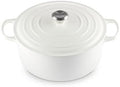 Le Creuset Enameled Cast Iron Round Dutch Oven, 9 qt., White by Unknown