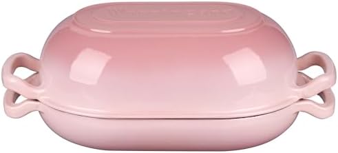 VORRINGARD Enameled Cast Iron Sourdough Bread Oven, Dutch Oven, Loaf Cast Iron Bread Pan for Homemade Bread Baking, Meatloaf Pan with Lid, 5QT, Pink - Image 7
