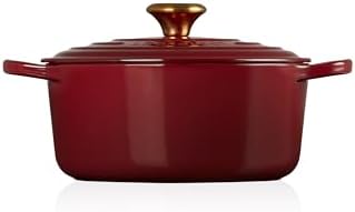 Le Creuset Enameled Cast Iron Round Dutch Oven, 4.5 qt., Garnet - Image 4