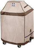 HAMLER Grill Cover 30 Inch, Heavy Duty Waterproof BBQ Covers, Gas Grill Covers Fits Weber Spirit, Weber Genesis, Char-Broil, Nexgrill, Brinkmann, Brown & Beige by HAMLER