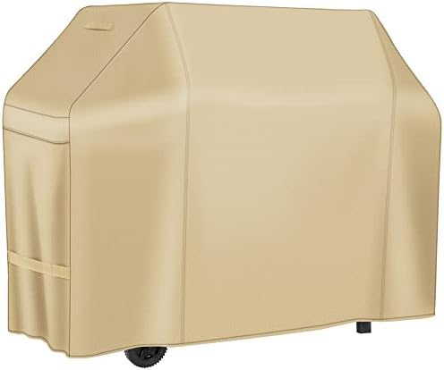 NEXCOVER Barbecue Gas Grill Cover - 60 Inch Waterproof BBQ Cover, Heavy Duty, Fade & Weather Resistant, Fits Weber, Brinkmann, Char Broil, Holland by NEXCOVER