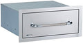 Bull Outdoor Products 09980 Large Stainless Steel Outdoor Kitchen Single Drawer – 304 Commercial Grade, Fits Under Power Burner, Rust Resistant, Heavy Duty Storage, No Assembly Required by Unknown