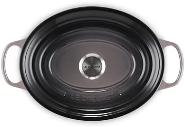 Le Creuset Enameled Cast Iron Oval Dutch Oven, 6.75 qt., Oyster - Image 2