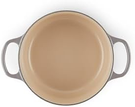 Le Creuset Enameled Cast Iron Round Dutch Oven, 2 qt., Oyster - Image 2