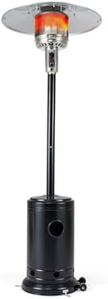 Tangkula 50,000 BTU Propane Patio Heater with Easy Ignition, Black by TANGKULA