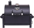 Oklahoma Joe's Rambler Portable Tabletop Charcoal Grill, 218 Sq. In. Cooking Space, Heavy-Duty Steel Construction, Cast Iron Grates, Built-In Temperature Gauge by OklahomaJoes%C2%AE