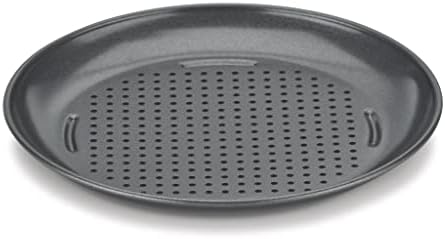 Cuisinart 4 Piece Pizza Pan Set, Mini, Steel Gray (Pack of 2) - Image 3