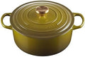 Le Creuset Enameled Cast Iron Round Dutch Oven, 5.5 qt., Olive by Unknown