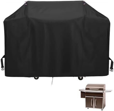 Pellet Grill Cover for Traeger Select Series, 57" L x 25" W x 46" H by Yourpatiocoverexpert