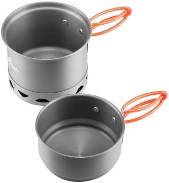 Fire-Maple Camping Pot Bowl Foldable Backpacking Solo Cooking Set - Image 3