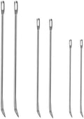 Ofargo Meat Trussing Needles, Roasting Trussing Needles for Lacing Roast Turkey, Chicken, Pork Skin, Whole Hog, Lamb, and Rotisserie Pig; Two of Each Size 4.9/5.7/7inch, 6pcs in All by OfargoInjectorKitEatJuicyMeat