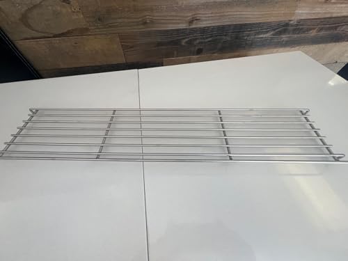 Mont Alpi 27.5"W x 6.0"D Replacement Premium Heavy Duty Stainless Steel Warming Rack for MA-957RS / MA-957FCRS and Black MA-957 / MA-957FC Compact 70"W x 24"D Outdoor Kitchen Island BBQ Grill Models - Image 2
