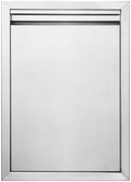 JIE JIN BBQ Access Door 17" W X 24" H Outdoor Kitchen Doors Single Door Thickened 304 Stainless Steel Outdoor Kitchen Accessories Door for Indoor/Outdoor Kitchen Outdoor Cabinet BBQ Island by JIEJIN