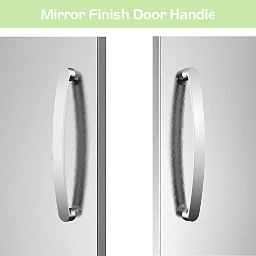 Outdoor Kitchen Doors 30W x 23H Inch, Double BBQ Access Doors 304 Stainless Steel for Outdoor Kitchen Cabinet Grill Station or BBQ Island - Image 6