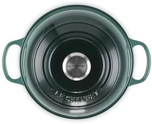 Le Creuset Enameled Cast Iron Round Bread Oven, 9.5 inch, Artichaut - Image 2
