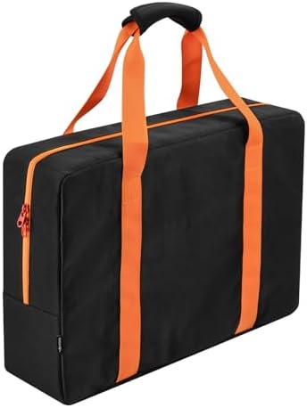 Cosmos BBQ Tool Storage Bag Grill Accessory Storage Bag Grill Utensil Carry Bag Grilling Hardware Tote Bag Container Foldable Grill Tool Replacement Bag for Outdoor Camping Barbecue, 18.1x5.1x13 Inch by Unknown