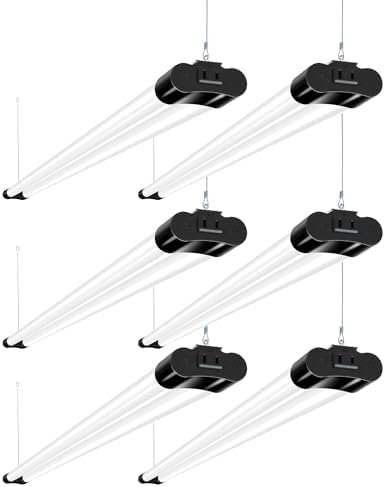 hykolity 4FT LED Shop Light,4400LM,42W [250W Equivalent], 5000K Daylight by hykolity