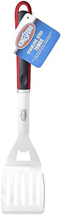 Kingsford Stainless Steel BBQ Grill Spatula, Red & Black Handle by Kingsford