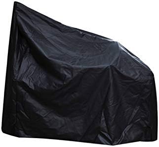 Heavy Duty Grill Cover for Charcoal Offset Smoker Cover, Fade and UV Resistant, Fits Char-Broil, Dyna-Glo, Royal Gourmet, Char-Griller and More Black - Image 4