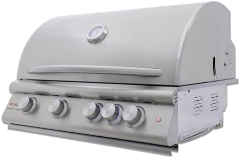 Blaze Gas Grill | 32-inch Built-in Natural Gas Grill | 4 Burner BBQ | Premium Outdoor Kitchen Grilling Experience | Best in Class Warranty | LTE+ | BLZ-4LTE3-NG by Blaze