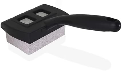 YAKCAM Pumice Stone Grill Cleaning Stone 4 Pack, Griddle Brick with Handle - Image 4