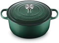 Le Creuset Enameled Cast Iron Round Dutch Oven, 7.25 qt.,Artichaut/Crucible by Unknown