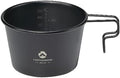 CAMPINGMOON Deep Sierra Cup 600ml Stainless Steel Camping Cup 304 Food Grade Fire Ready Outdoor Cooking Bowl Measurement Marks Stackable Camping Cookware Backpacking Hiking Campfire Use BKS-369 by CAMPINGMOON