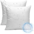Ashler 16 x 16 Outdoor Pillow Inserts, Set of 2 Water Resistant by AshlerHomeDeco