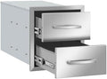 Outdoor Kitchen Drawers 14" W x 15" H x 23" D Stainless Steel by YourFriends