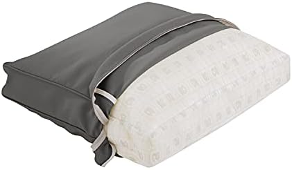 Classic Accessories Montlake FadeSafe FadeSafe Patio Lounge Chair/Loveseat Back Cushion, 21 x 22 x 4 Inch, Light Charcoal - Image 5