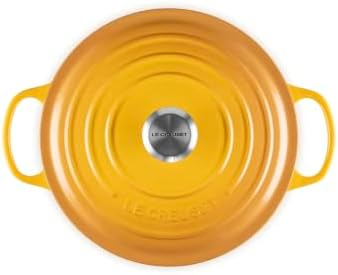 Le Creuset Enameled Cast Iron Signature Deep Round Oven, 6.5 qt., Nectar - Image 2