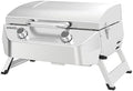 Nexgrill Tabletop 2 Burner Gas Grill, Stainless Steel with Folding Legs by Nexgrill