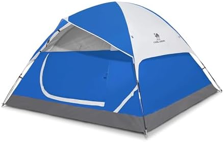 CAMEL CROWN Tents for Camping 2/3/4/5 Person Camping Dome Tent, Waterproof,Spacious, Lightweight Portable Backpacking Tent for Outdoor Camping/Hiking by CAMELCROWN