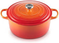Le Creuset Enameled Cast Iron Round Dutch Oven, 9 qt., Flame by Unknown
