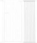 Lumizone Extra Tall Cat Gate Extension Kit 55.12" High 16.73" Wide White by Lumizone
