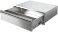 Outdoor Kitchen Drawers 30" W x 10"H Flush Mount BBQ Single Drawers with Divider,Stainless Steel Built-in Drawer for Outdoor Kitchen Island Patio Grill Station by SGOLAN