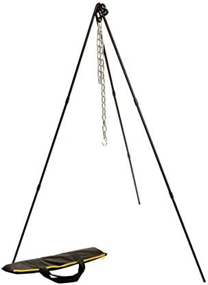 Lodge Adjustable Steel Campfire Cooking Tripod, 40-60 Inches by Lodge