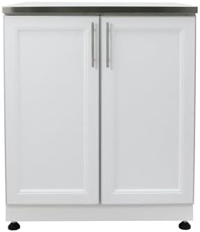 Blue Sky Outdoor Living White Shaker 3-Piece Outdoor Kitchen Combo Set 10 – Weatherproof Modular Storage Cabinets - Image 2