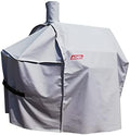 Grill-Smoker-Cover Sized for Char Griller Grill Smoker 2823, 2123 600D Heavy Duty Canvas Water Proof All Weather Off-Set Charcoal Smoker Cover G21616 (Grey) by acoveritt