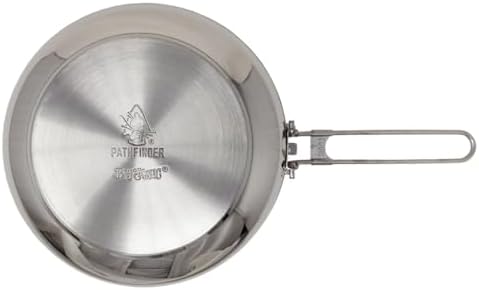 The Pathfinder School Stainless Steel Folding Skillet and Lid (10-Inch) - Image 4