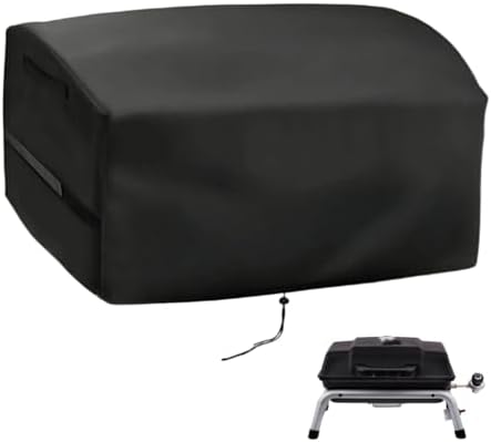 Mini Tabletop Gas Grill Cover for Charbroil 1-Burner Portable Grill Outdoor by Guisong