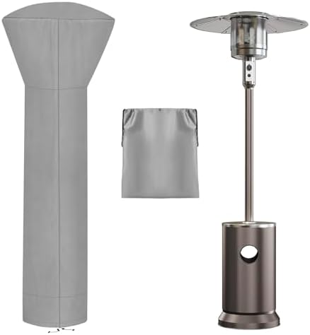OutdoorLines Waterproof Patio Heater Covers with Zipper and Storage Bag, by OutdoorLines