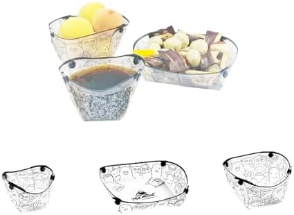 Foldable Bowls, Plates, Cup,Outdoor Camping Water Bag 11 Pcs Collapsible Camping Cookware Set, Lightweight Portable Camping Cutlery for Hiking, Picnic, Backpacking, Non-Disposable Durable Tableware - Image 3
